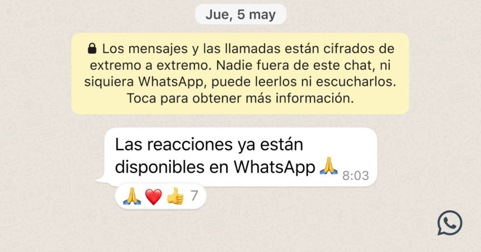 WhatsApp mantiene el cifrado de extremo a extremo