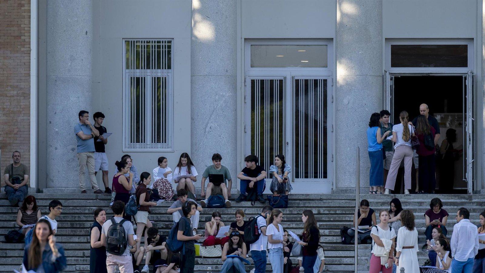 El 95,1 % de los alumnos madrileños aprueba la PAU 