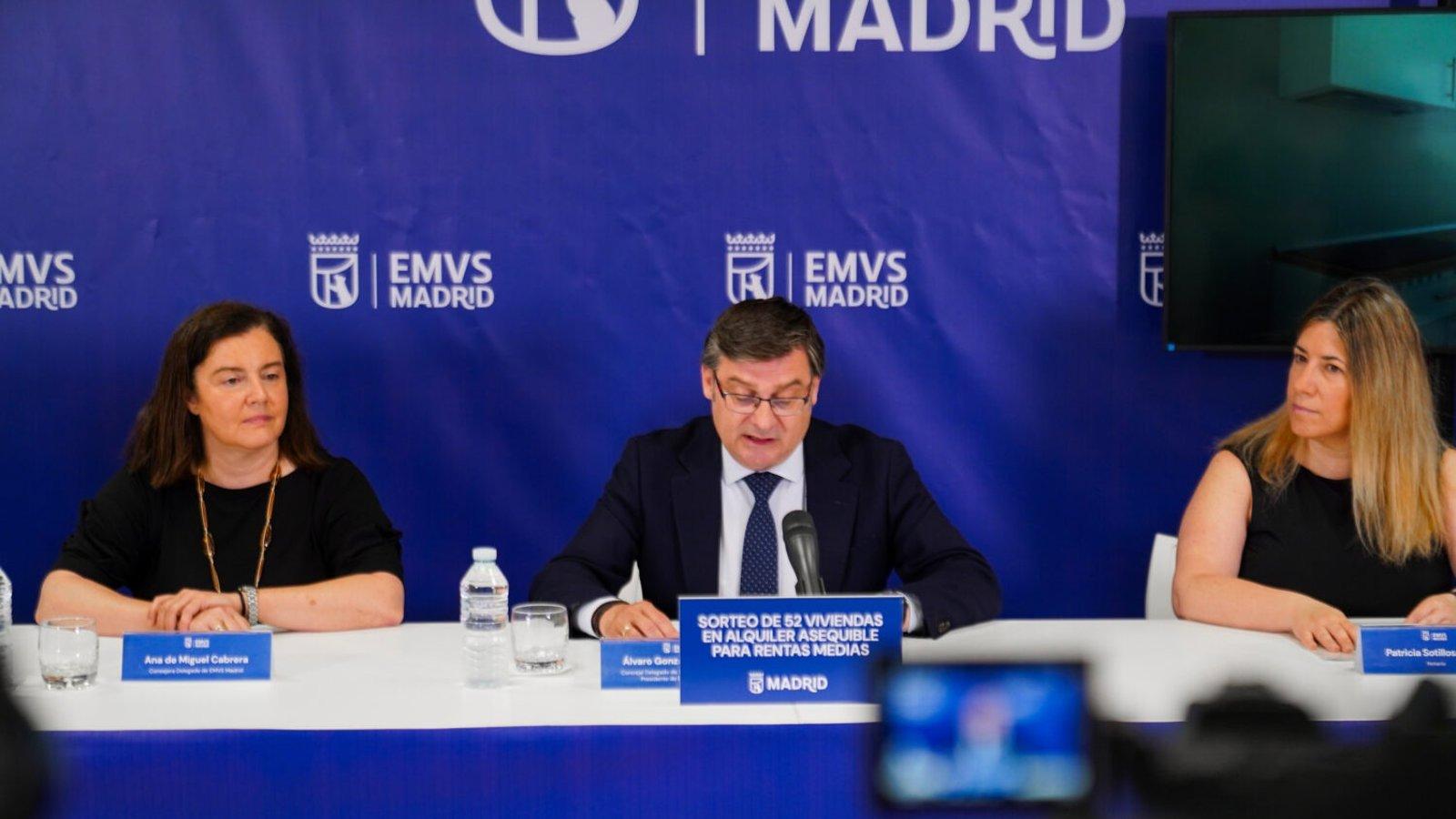 Madrid sortea 52 pisos de alquiler asequible para rentas medias