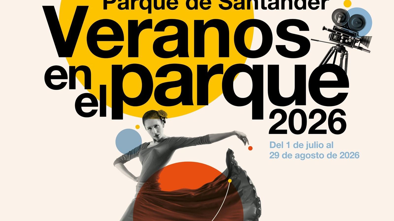El Parque de Santander acoge Veranos en el parque del 1 de julio al 29 de agosto