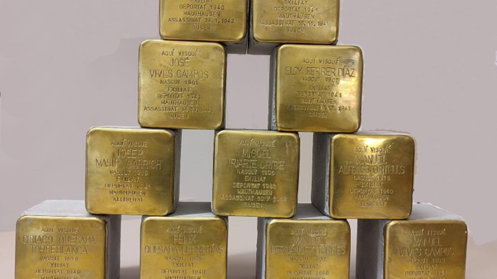 Cuatro nuevas piedras de la memoria recordarán en Retiro a deportados a campos nazis