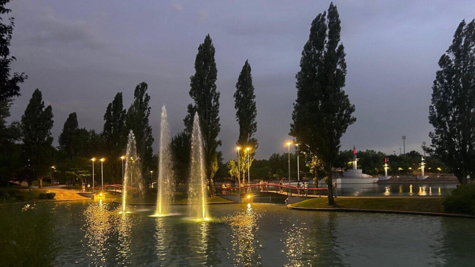 Tres Cantos llena el fin de semana con fuentes iluminadas, squash y un musical