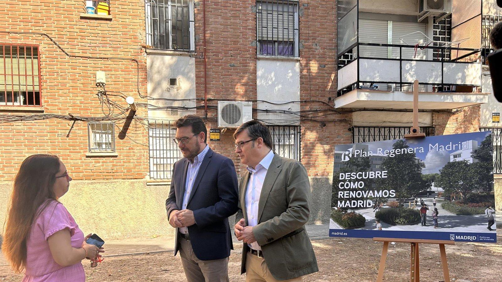 Madrid prepara la regeneración del barrio de Nuestra Señora de las Nieves de Villa de Vallecas