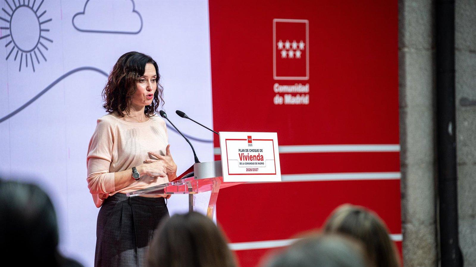 La Comunidad recurre al Supremo el Plan de Vivienda de Sánchez
