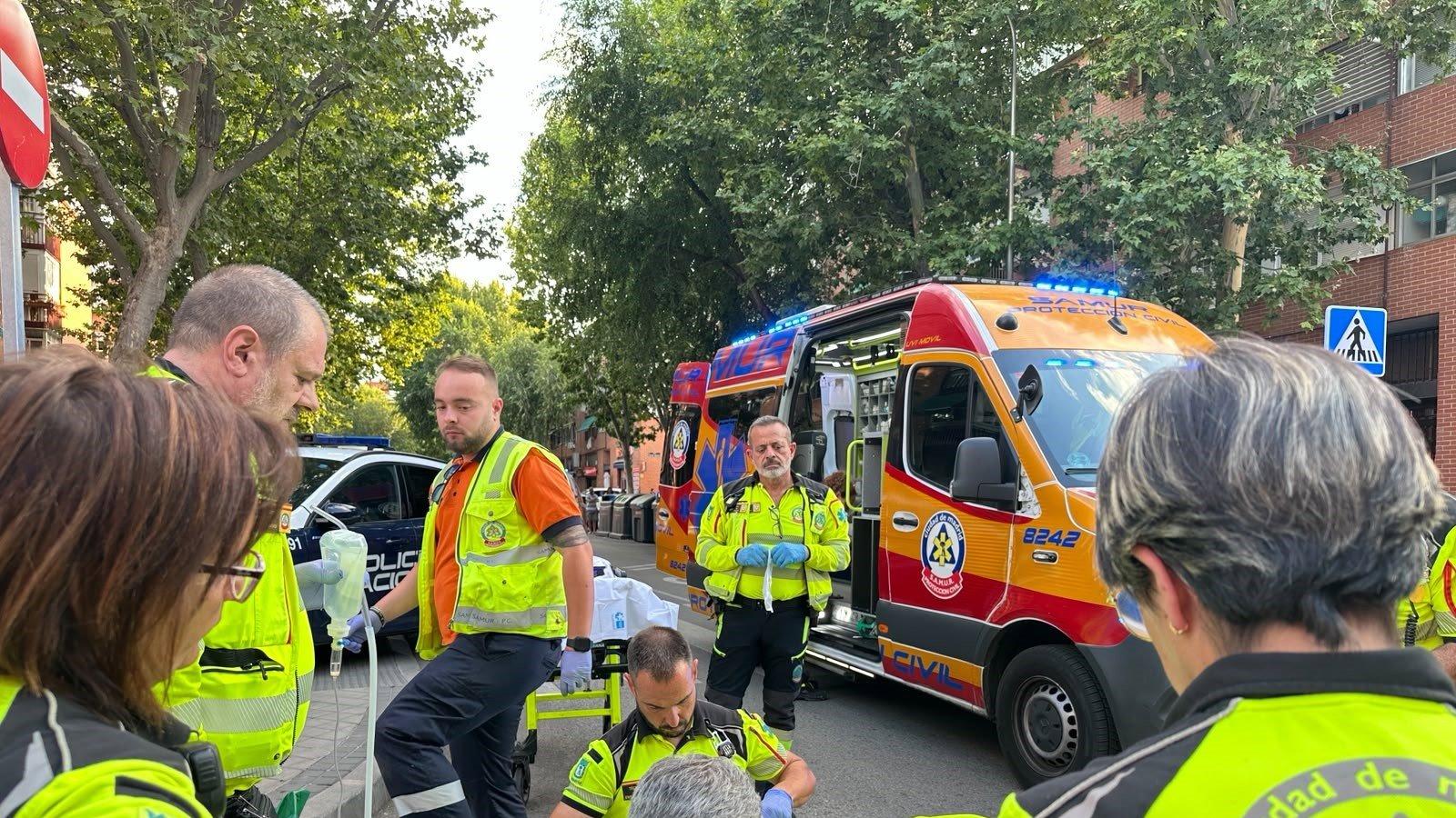Herido grave un hombre tras ser apuñalado en Usera