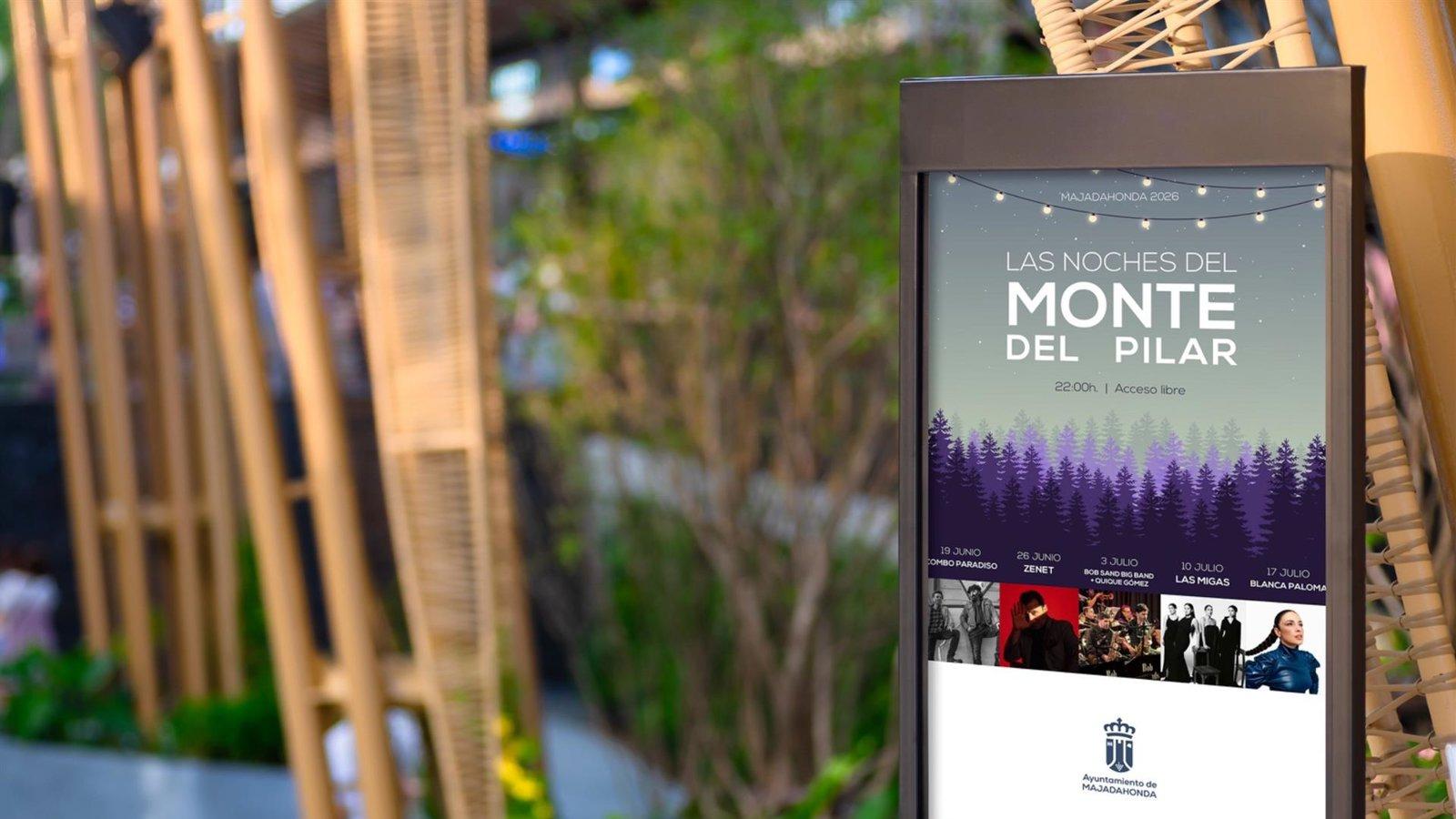 Majadahonda programa cinco conciertos gratuitos en Las Noches del Monte del Pilar