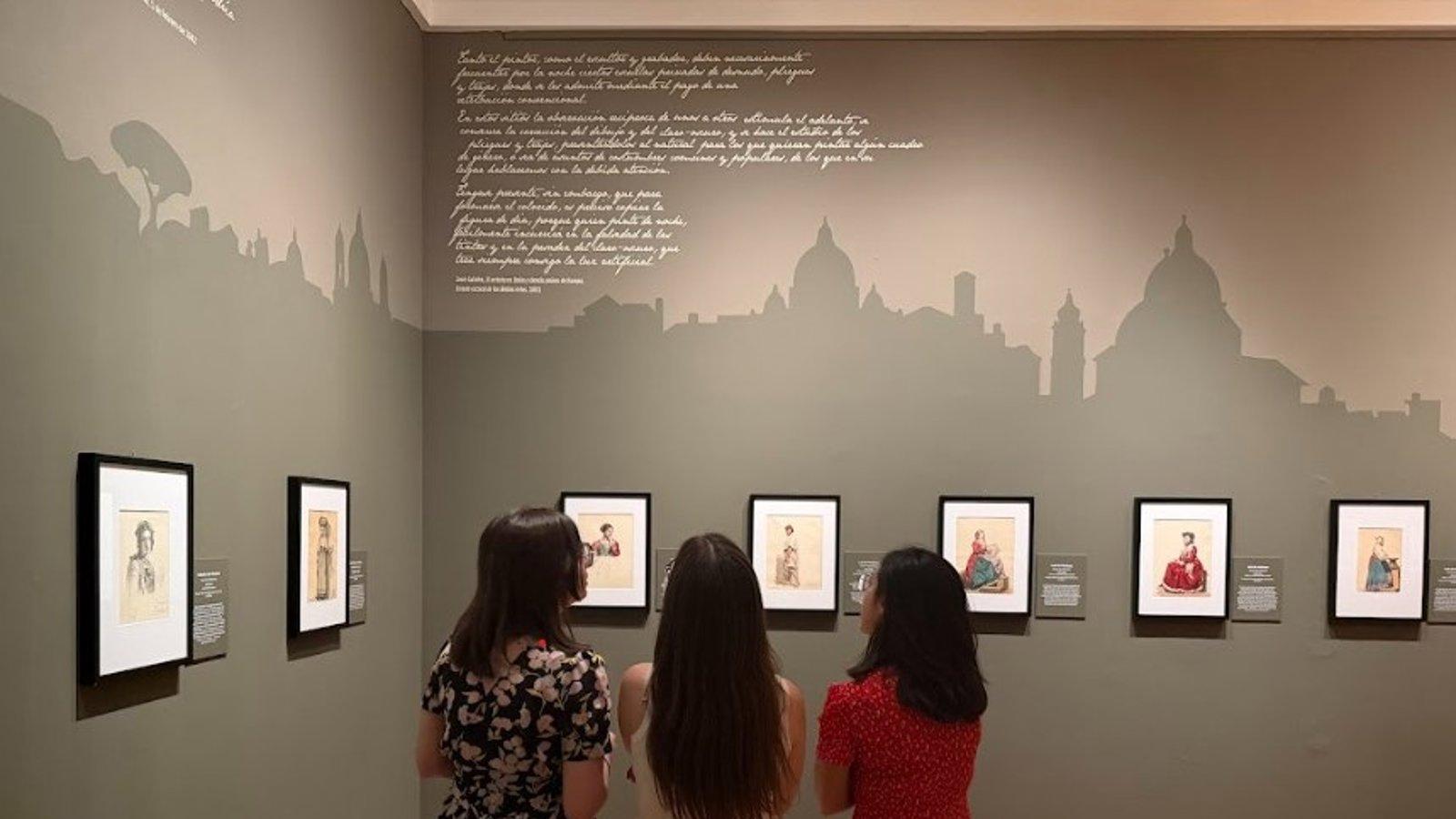 El Museo del Romanticismo exhibe 17 dibujos inéditos sobre Italia hasta el 20 de septiembre