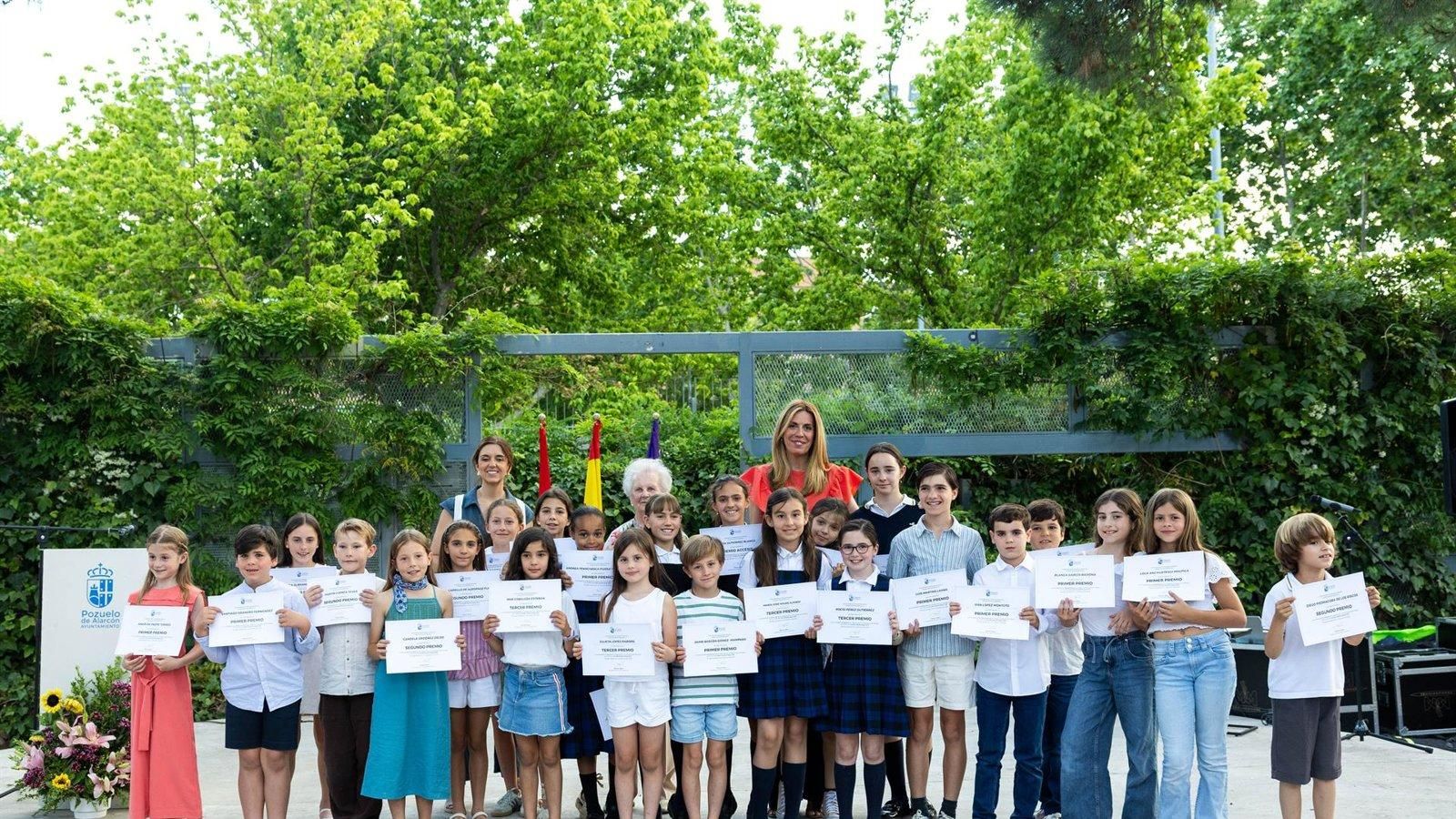 Pozuelo premia 40 trabajos del concurso escolar Gerardo Diego