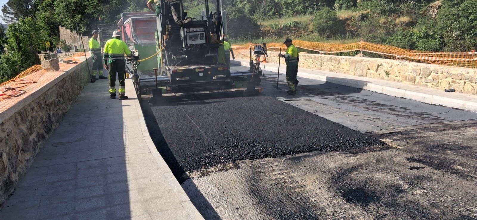 El Puente del Reajo de Cercedilla vuelve a abrir al tráfico tras las obras