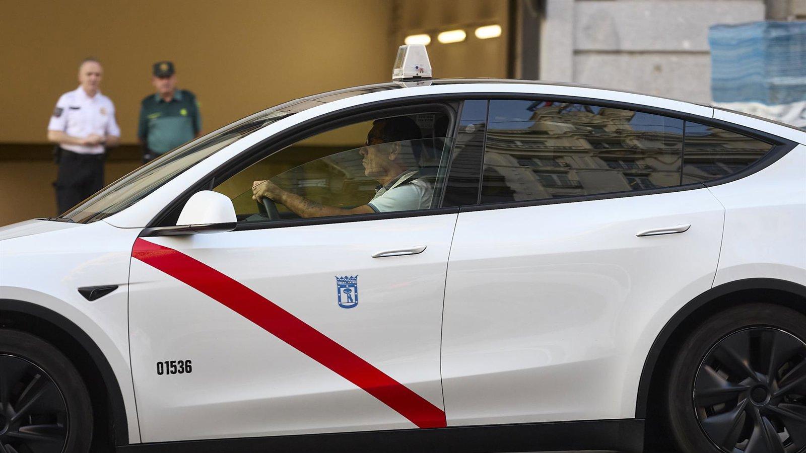 Todos los taxis de Madrid podrán operar sin interrupción durante los actos del Papa
