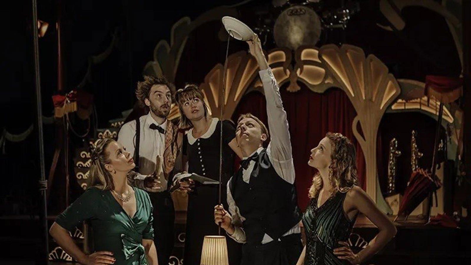 El Teatro Circo Price recupera hasta el 21 de junio el espíritu del cabaré y las variedades con 'Swing'