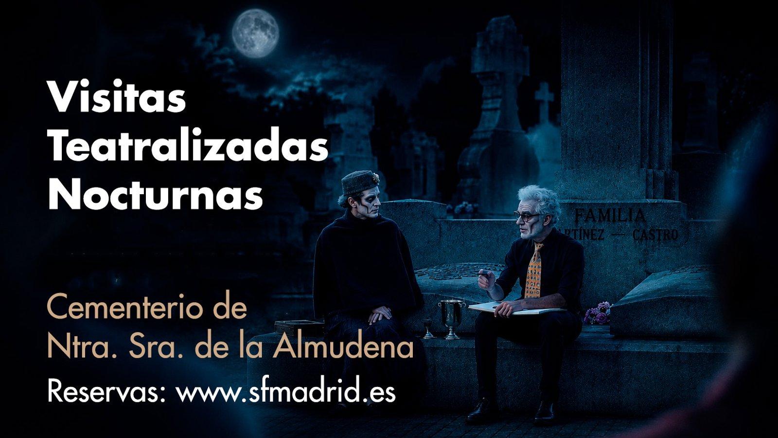 El Cementerio de la Almudena vuelve a abrir de noche con visitas teatralizadas