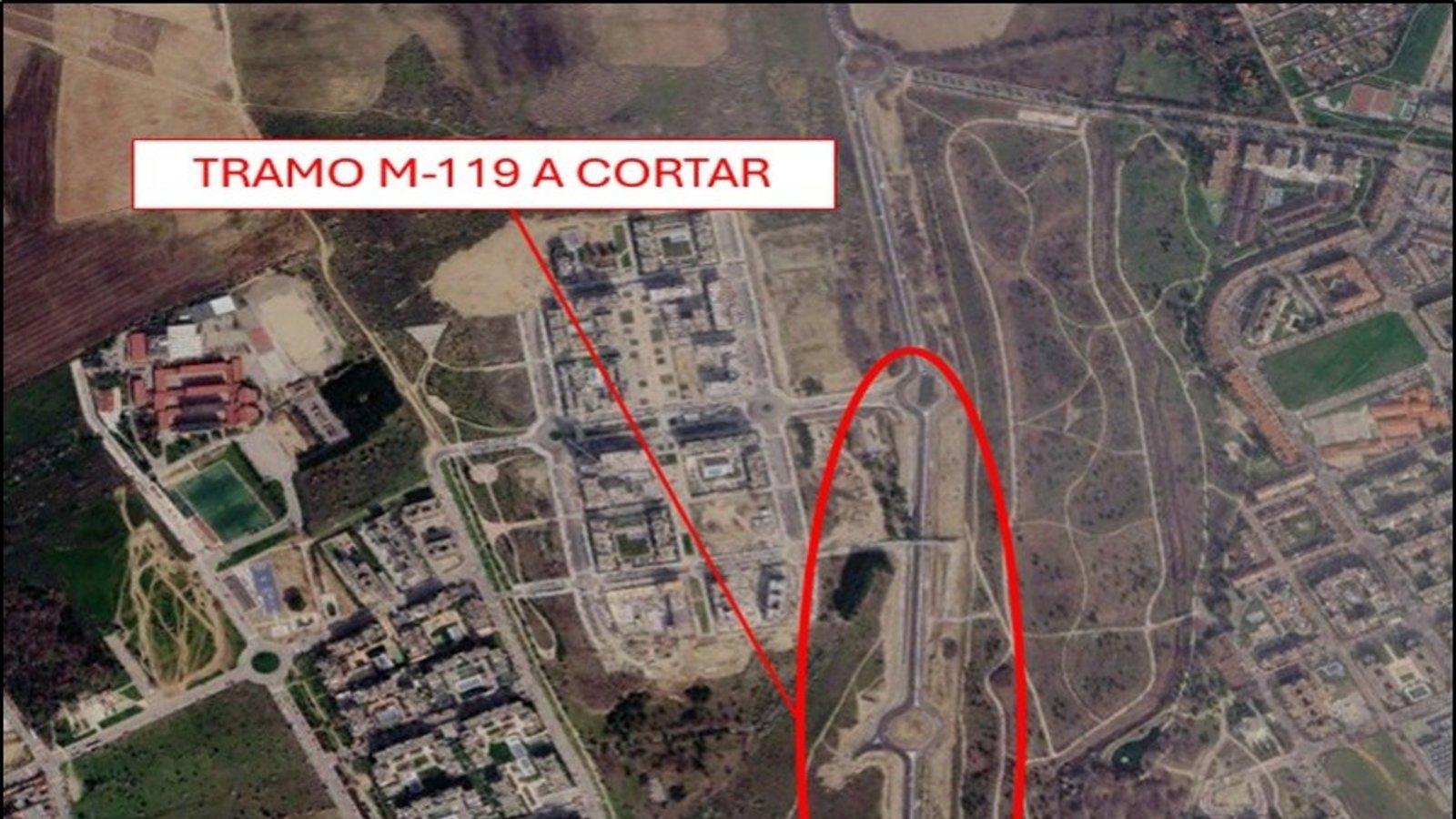 Alcalá de Henares cierra la M-119 del 3 al 23 de agosto