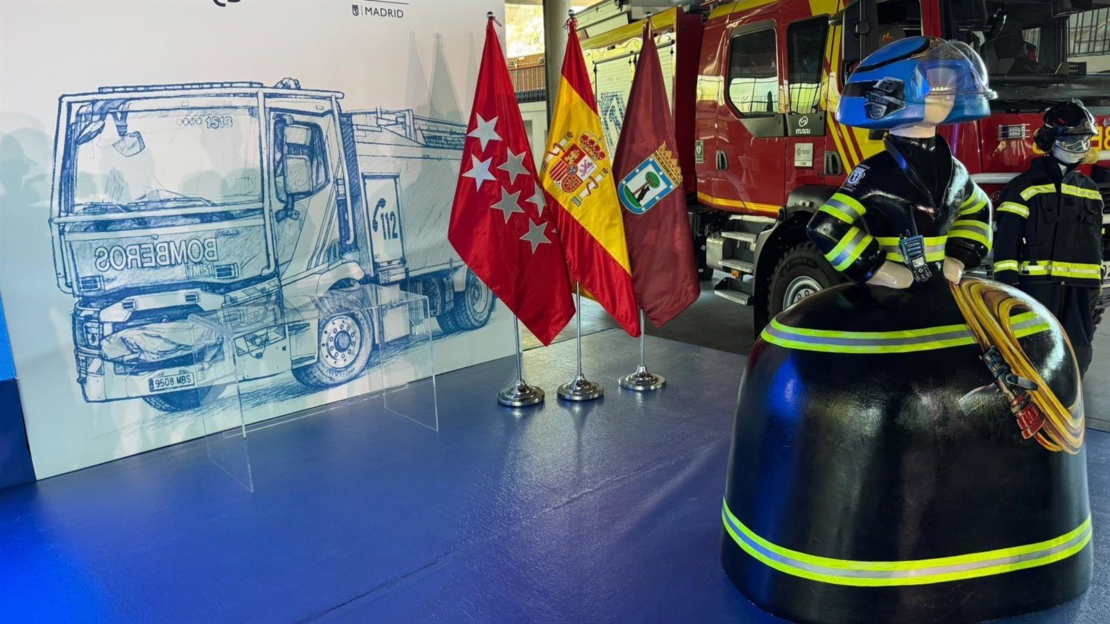 Madrid suma 60 nuevos bomberos conductores