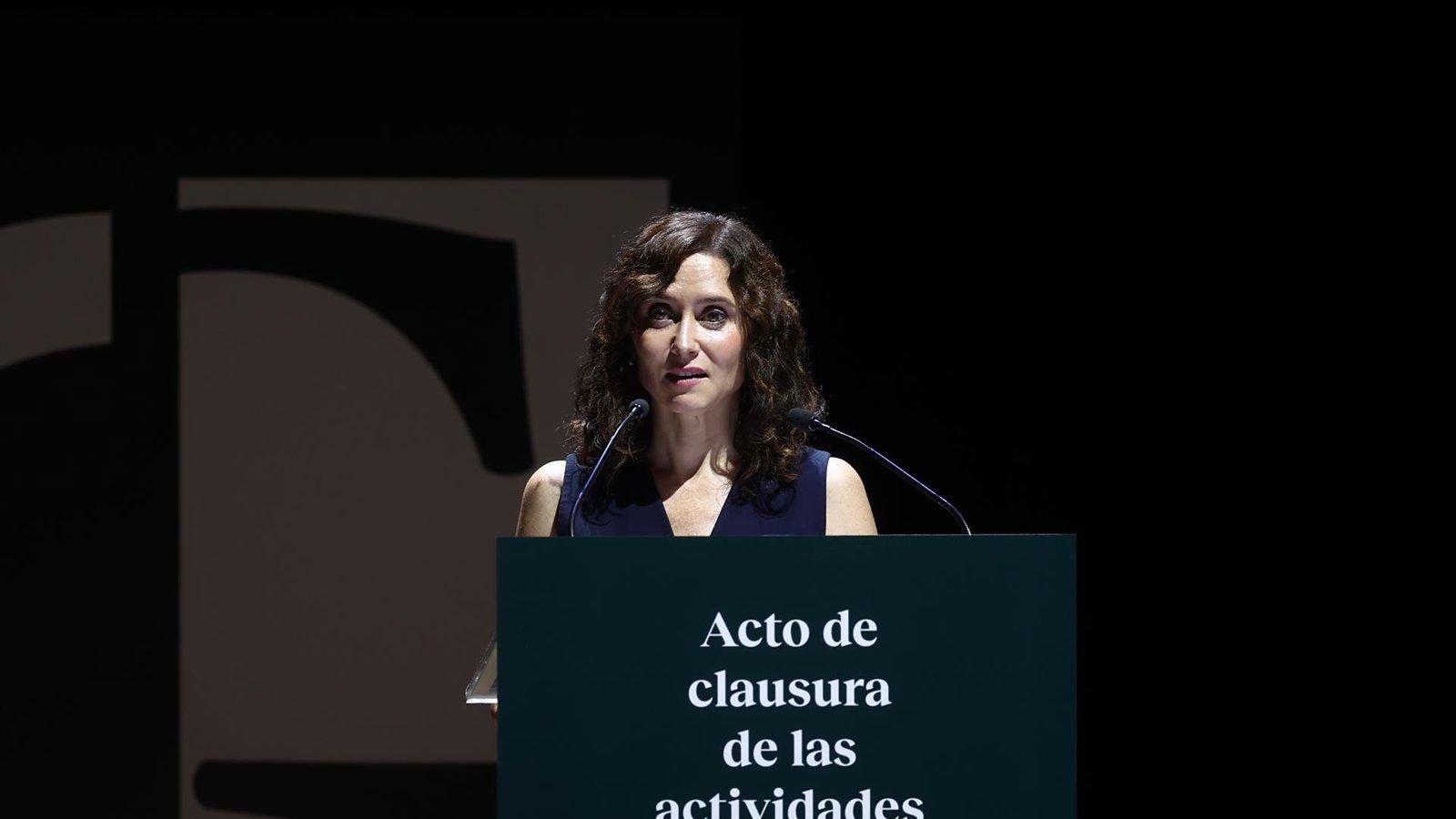 Ayuso rechaza los límites presupuestarios del Gobierno 