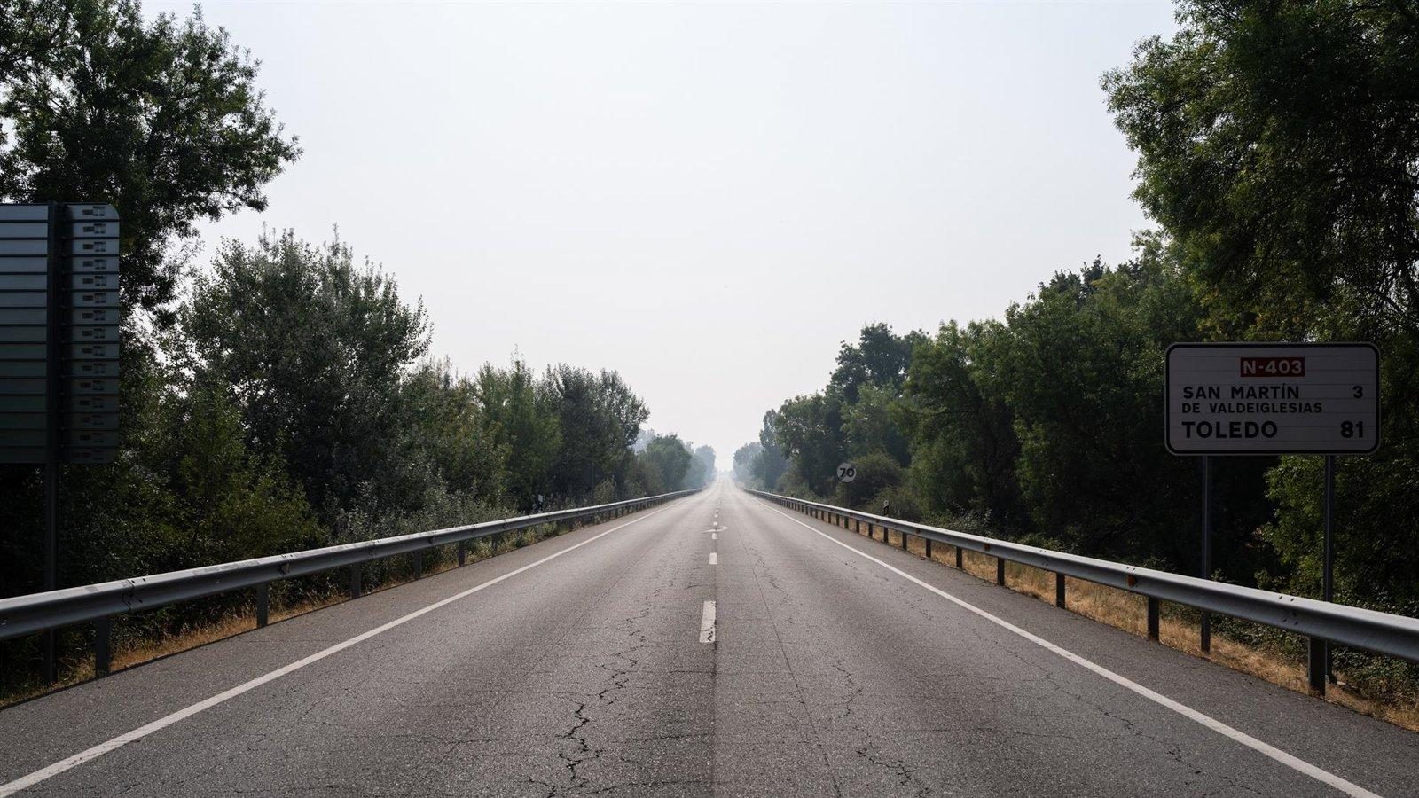 Madrid reabre más de 100 kilómetros de carreteras afectadas