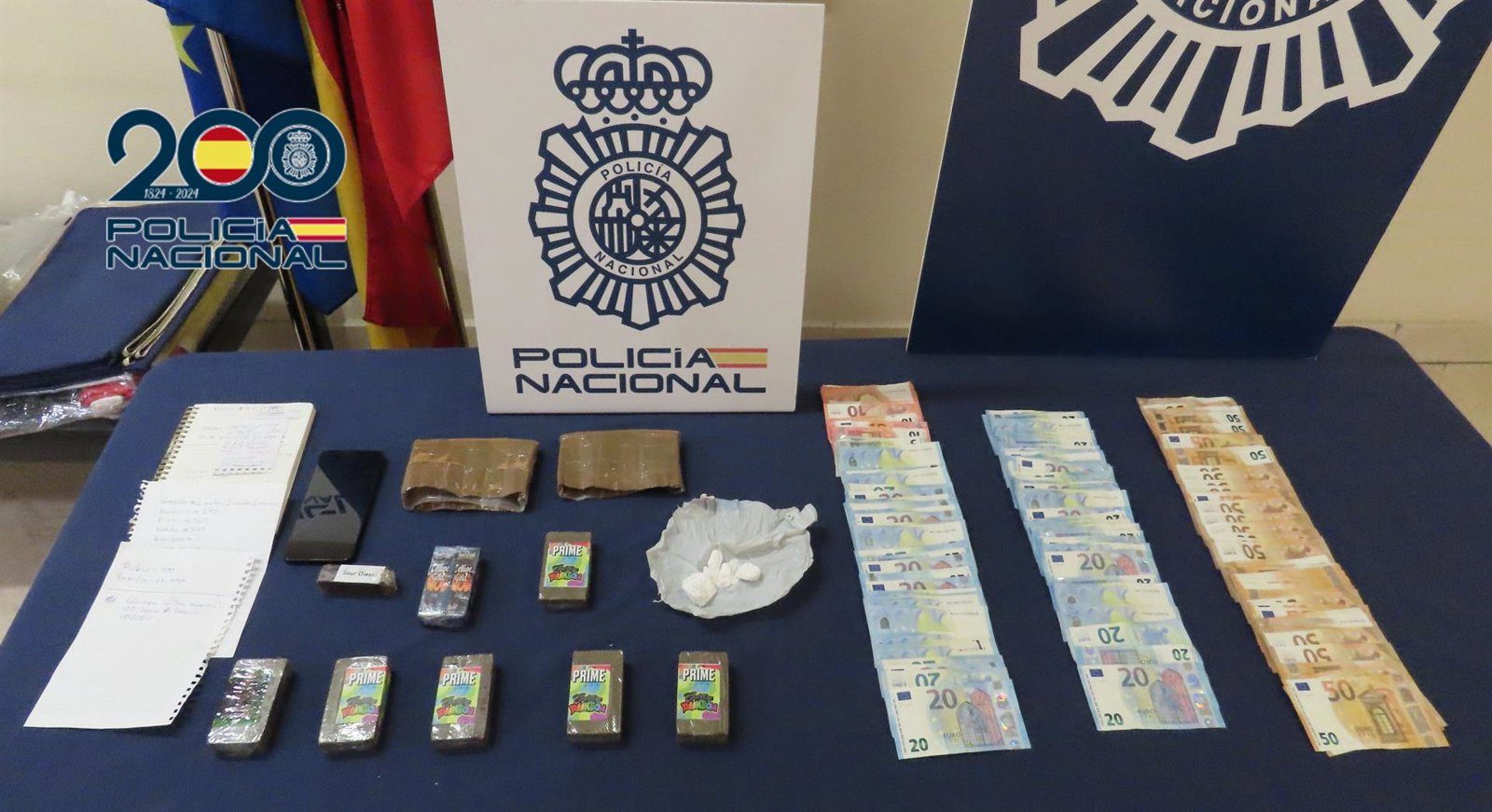 La Policía Nacional detiene a cinco personas por venta de drogas en Leganés