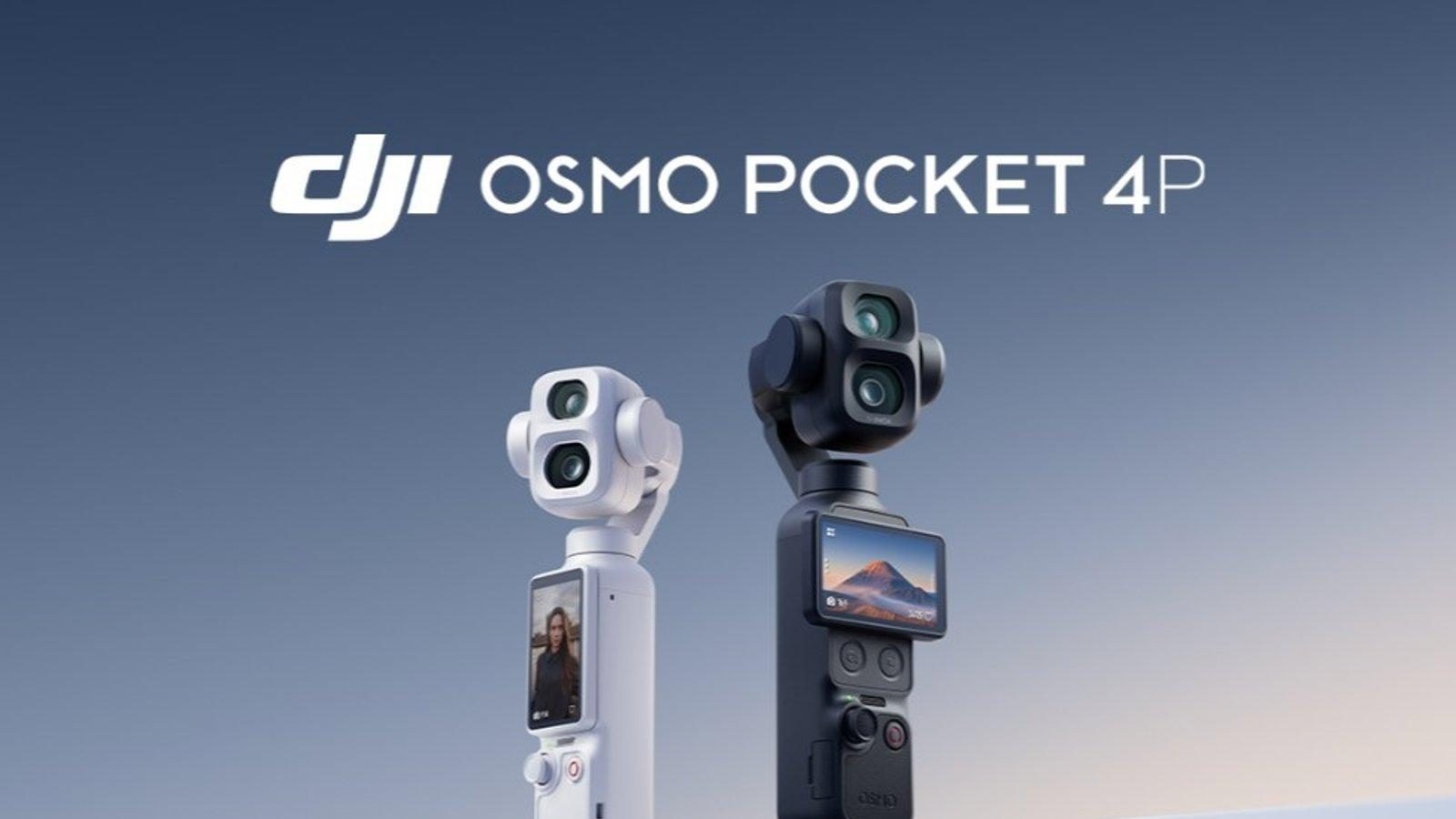 DJI lanza Osmo Pocket 4P con doble objetivo y capacidades cinematográficas