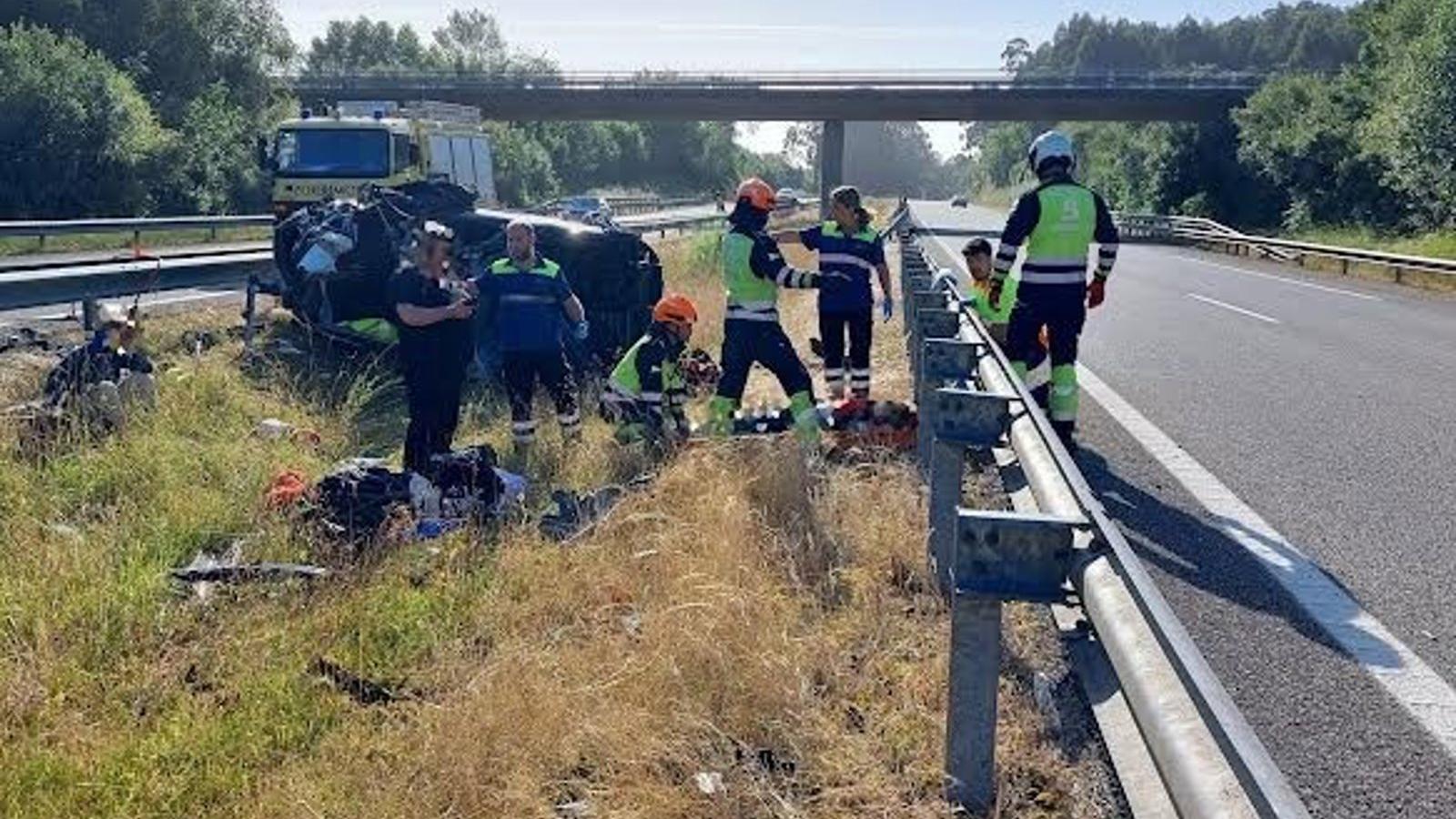 Ocho fallecidos en siete accidentes de tráfico durante el fin de semana