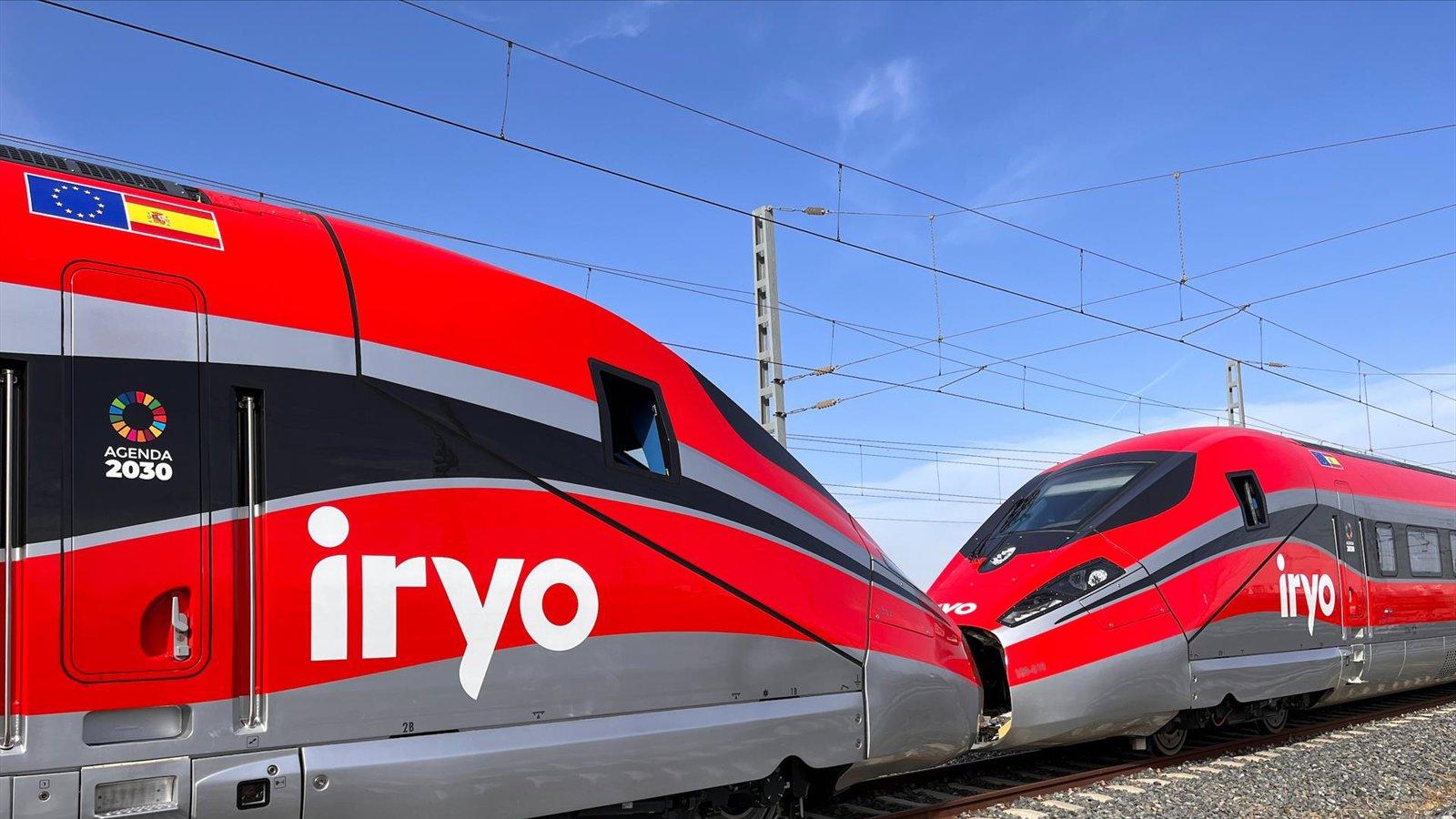 Iryo refuerza su oferta Madrid-Málaga con 14 frecuencias diarias en verano