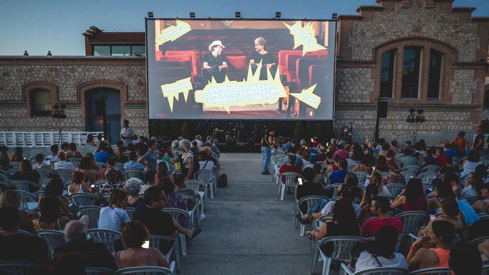 Matadero Madrid programa cine al aire libre todo julio con conciertos y sesiones comentadas