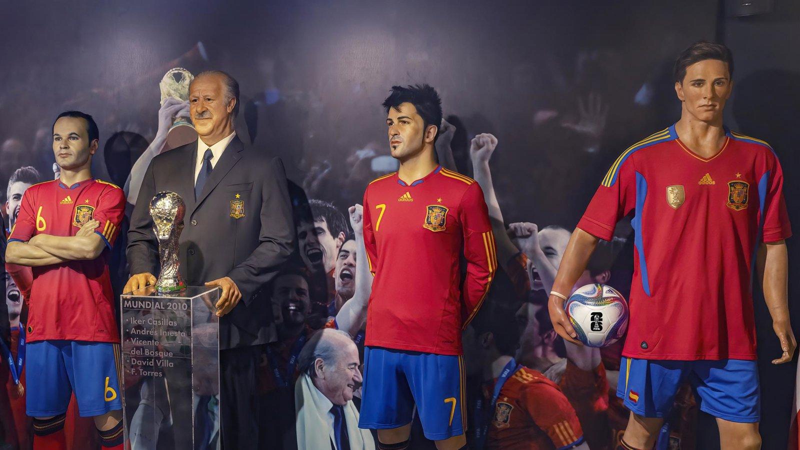 El Museo de Cera conecta el triunfo de 2010 con la final del domingo