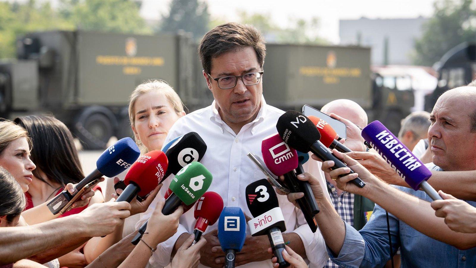 López critica a Feijóo por rechazar el Pacto de Estado sobre la emergencia climática
