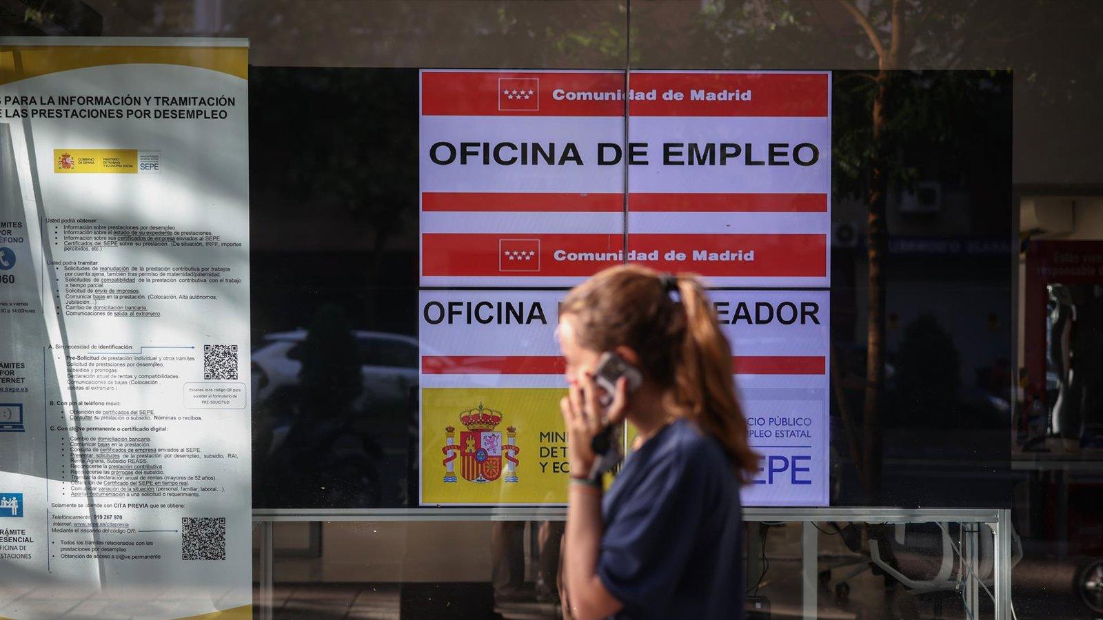 El paro en Madrid capital baja a su nivel más bajo desde 2008