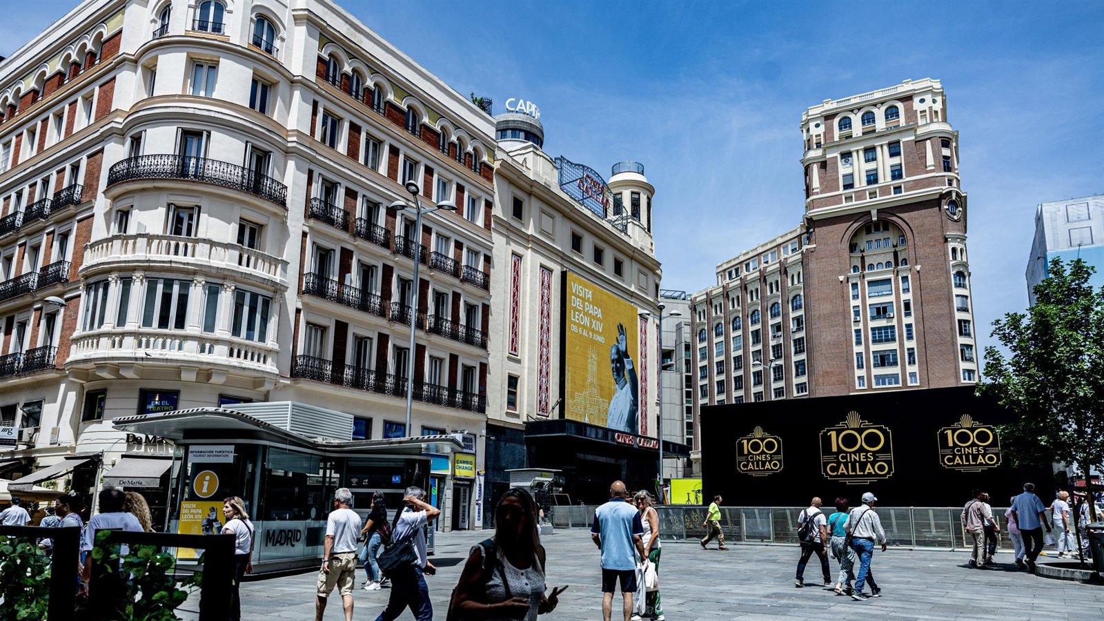 La Plaza de Callao acogerá una sala de verano gratuita esta noche