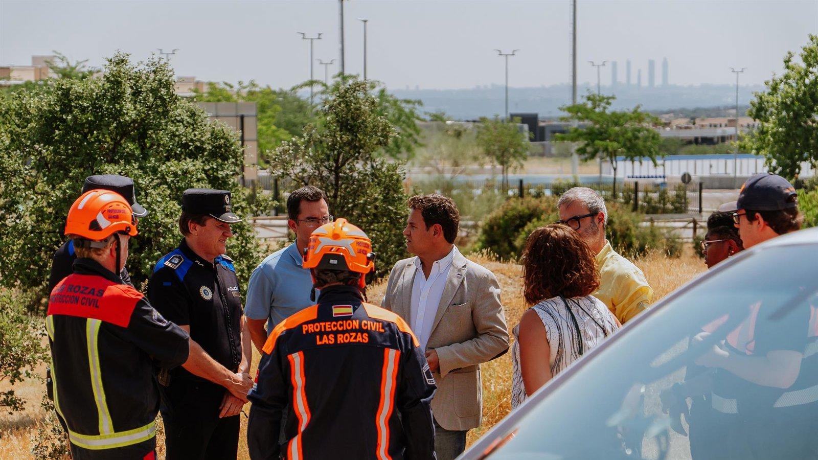 Las Rozas finaliza los desbroces y activa el plan de incendios