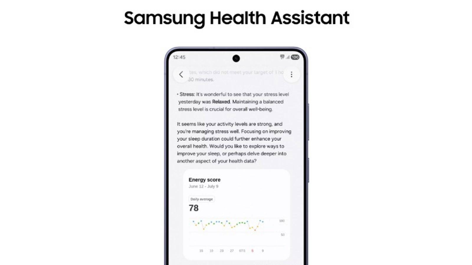 Samsung lanza un asistente de IA para entender datos de salud
