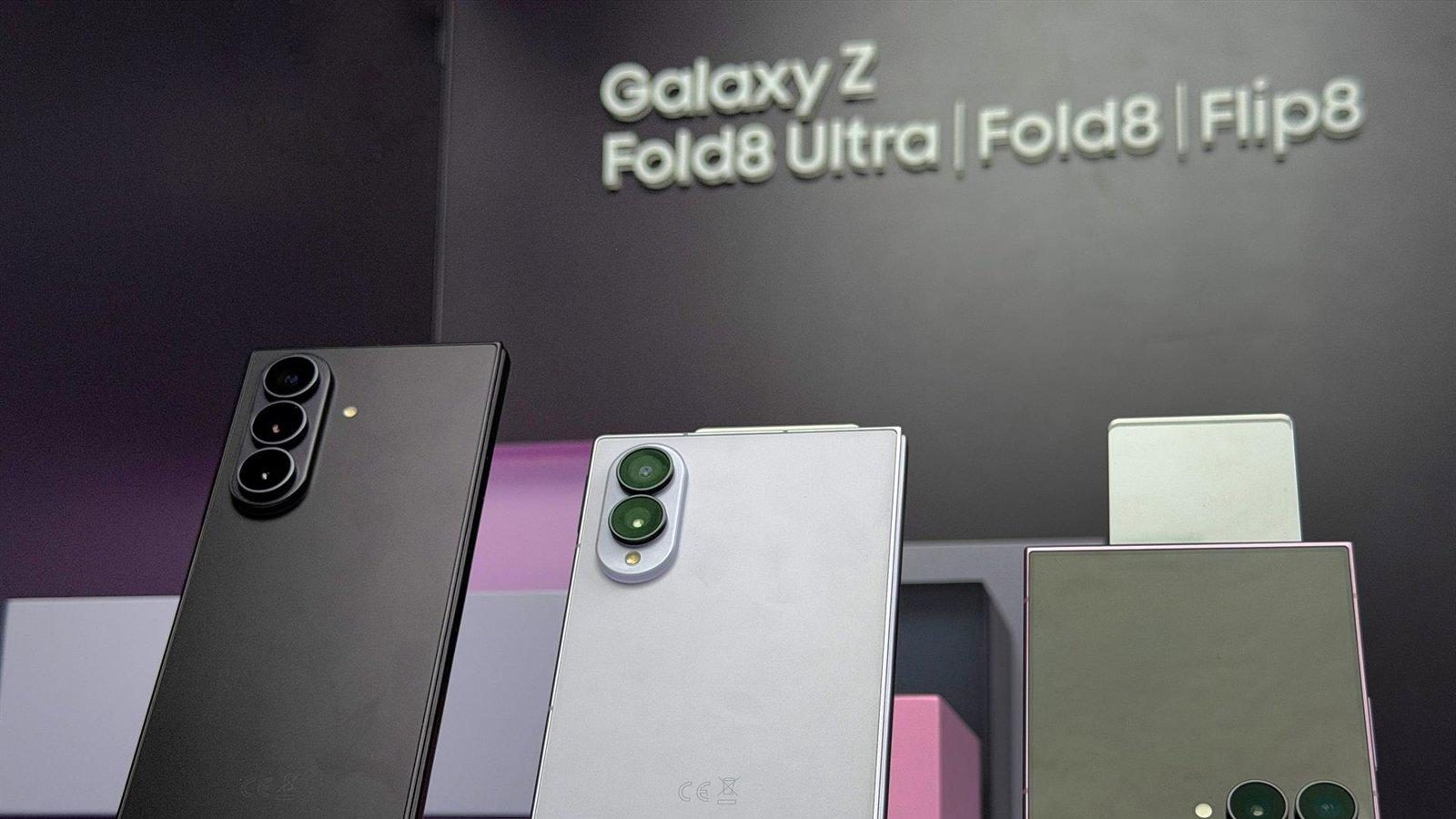 Samsung renueva Galaxy Z con plegables más finos y potentes