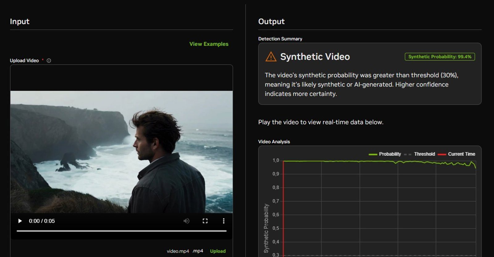 Nvidia presenta un servicio para detectar vídeos modificados con IA