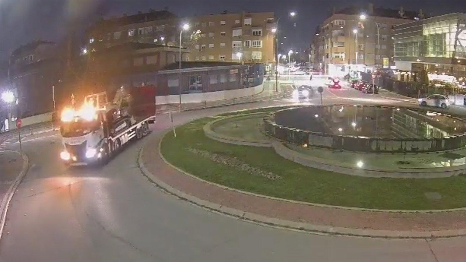 Torrejón resuelve el robo de una retroexcavadora con cámaras