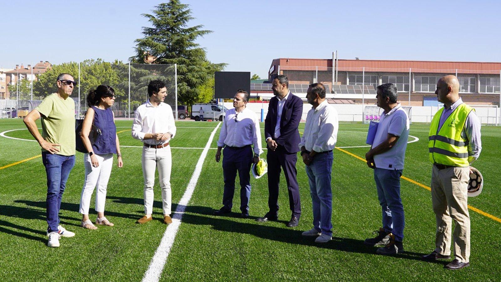 El nuevo campo de Torrejón lleva el nombre de 'Tito' Otero