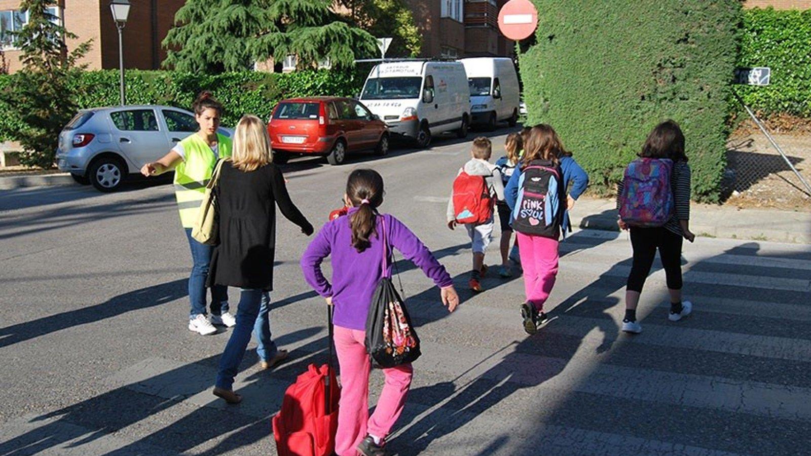 Torrelodones amplía el programa Pedibús con una nueva ruta
