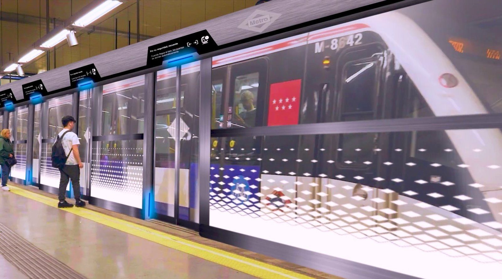 Llega el primer tren automático que convertirá la Línea 6 en la primera automatizada