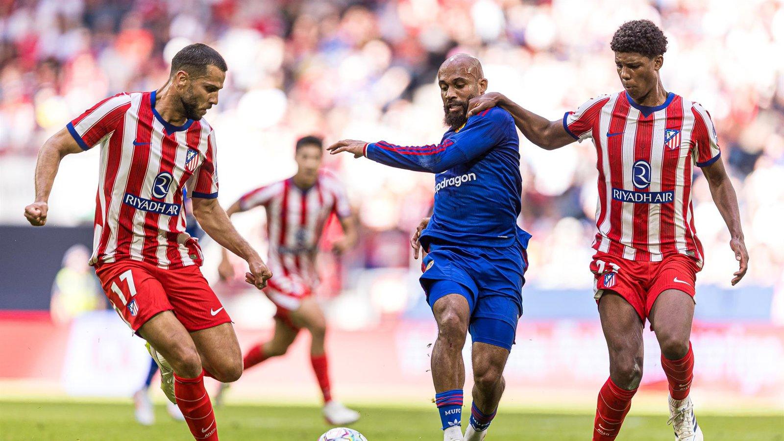 El Atlético cae 2-1 ante el Manchester United en el amistoso