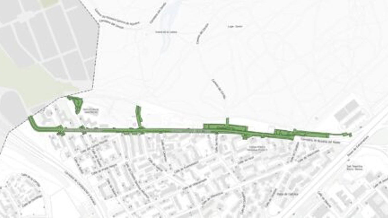 La carretera de Boadilla ganará aceras, aparcamientos y arbolado La carretera de Boadilla ganará aceras, aparcamientos y arbolado