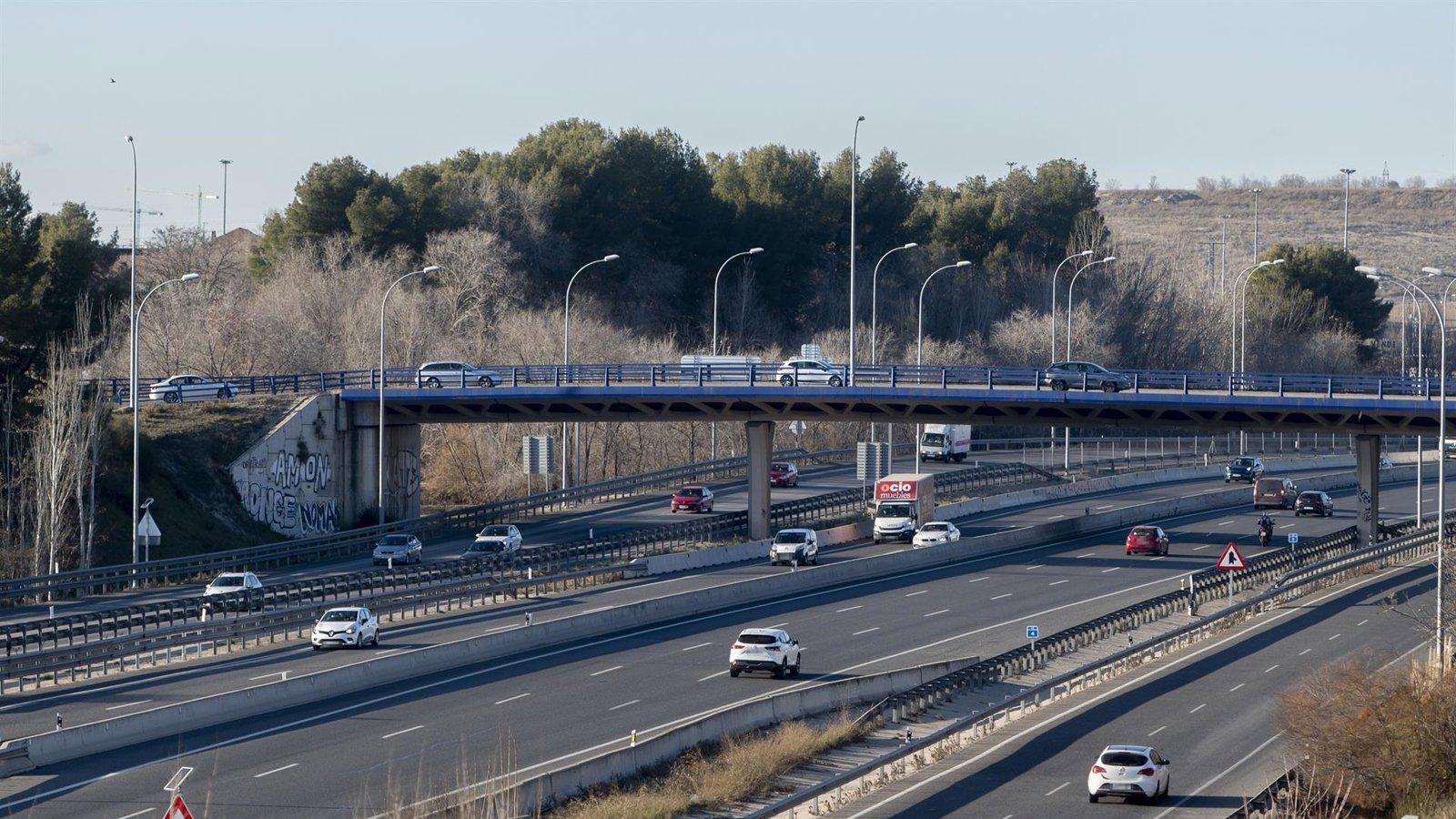 Tráfico fluido en Madrid durante la operación salida de agosto
