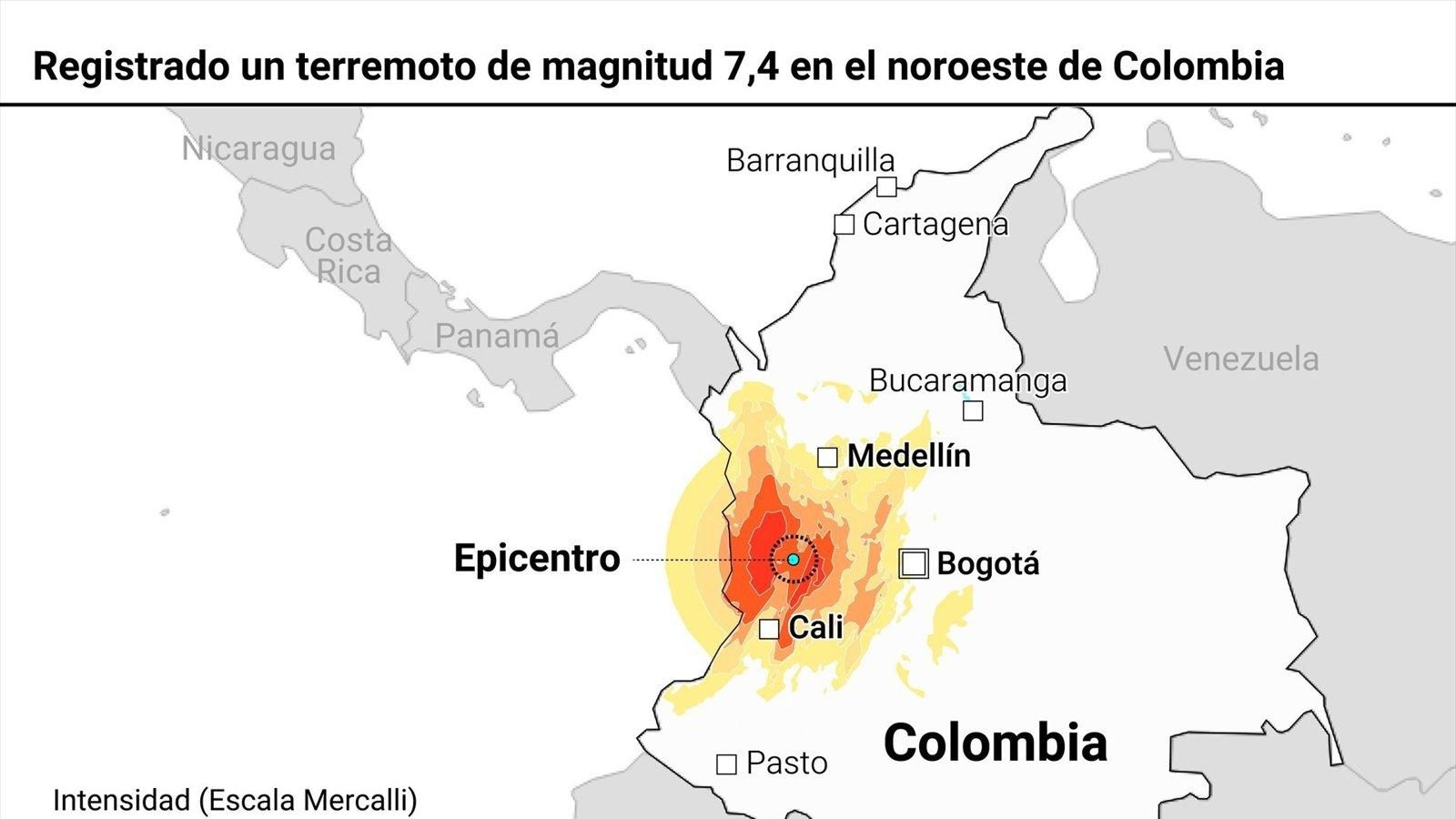 Chocó, la región más pobre de Colombia, epicentro del terremoto Chocó, la región más pobre de Colombia, epicentro del terremoto