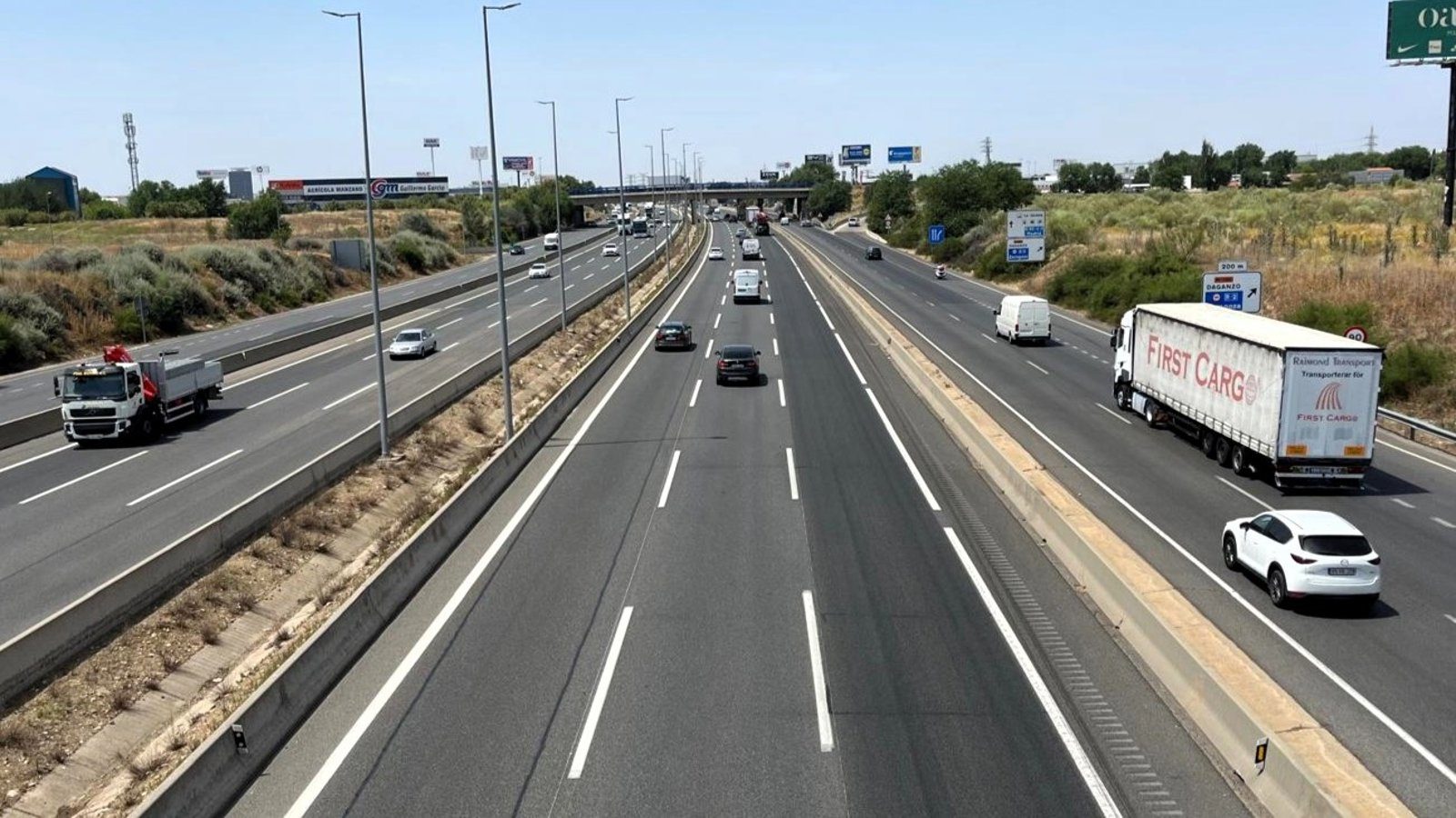 Abre el nuevo carril Bus-VAO de la A-2 con fase de pruebas Abre el nuevo carril Bus-VAO de la A-2 con fase de pruebas