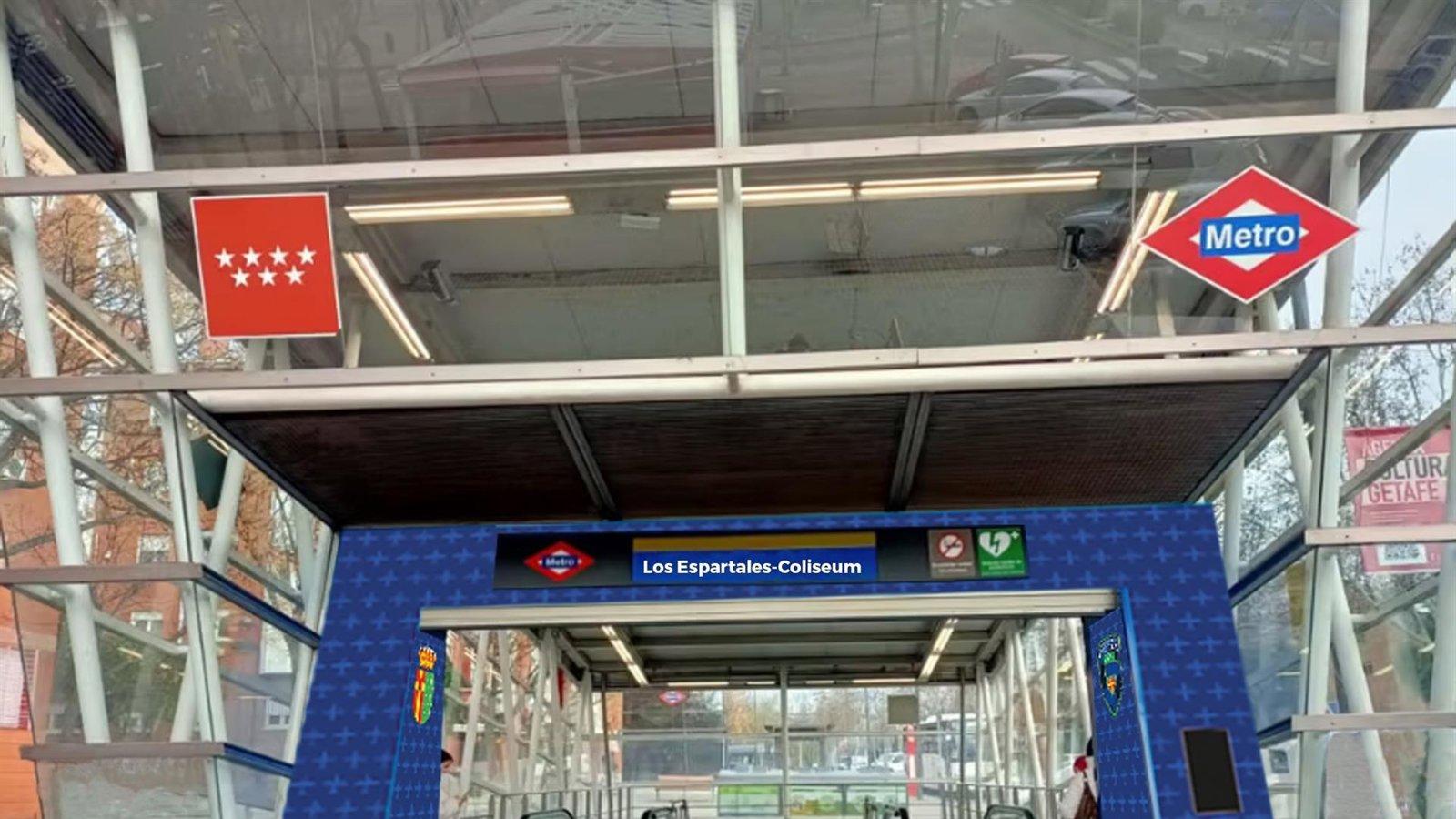Metro Madrid añade Coliseum y UPM a nombres de dos estaciones Metro Madrid añade Coliseum y UPM a nombres de dos estaciones
