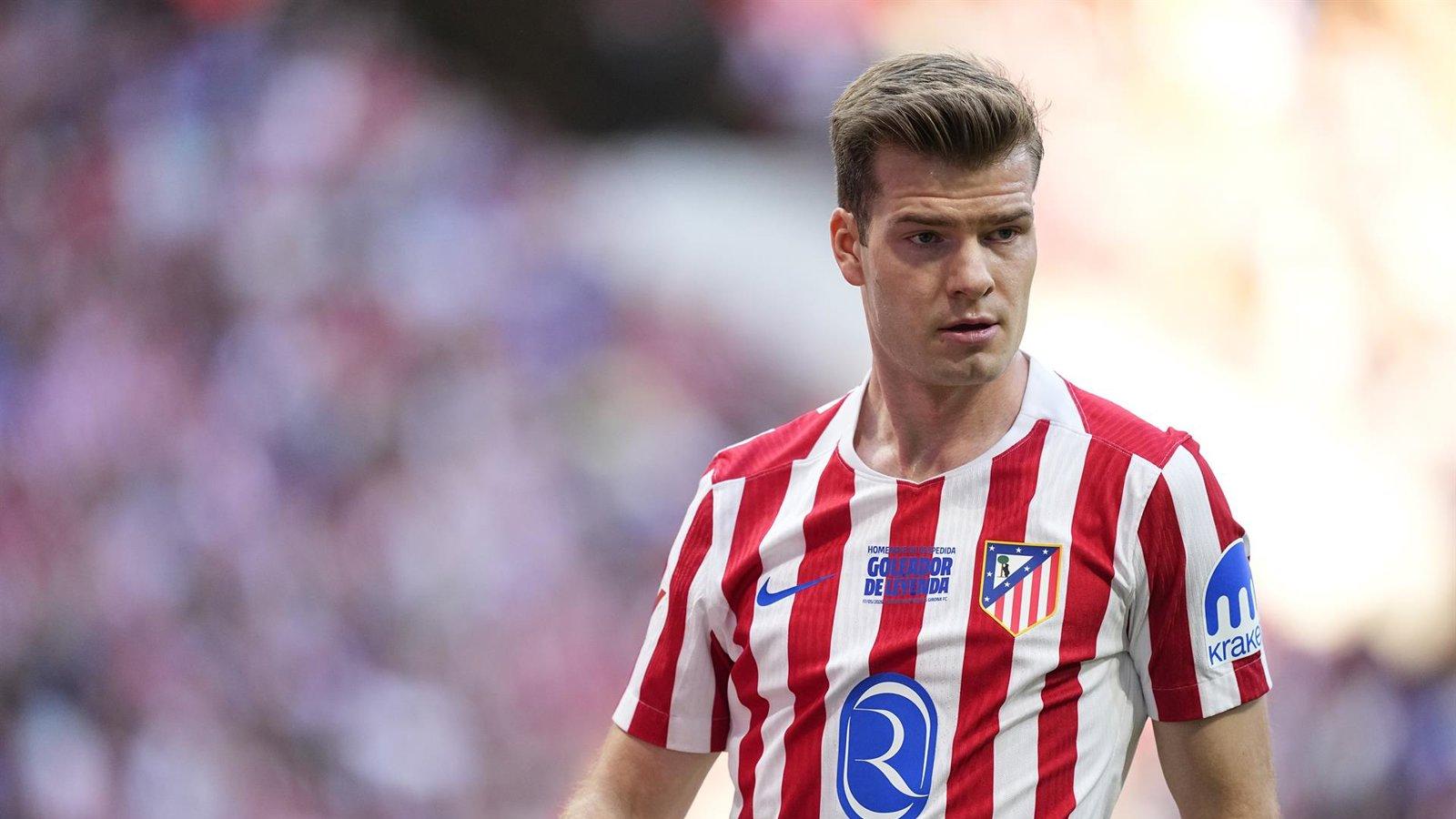 Alexander Sorloth fuera del debut liguero del Atlético