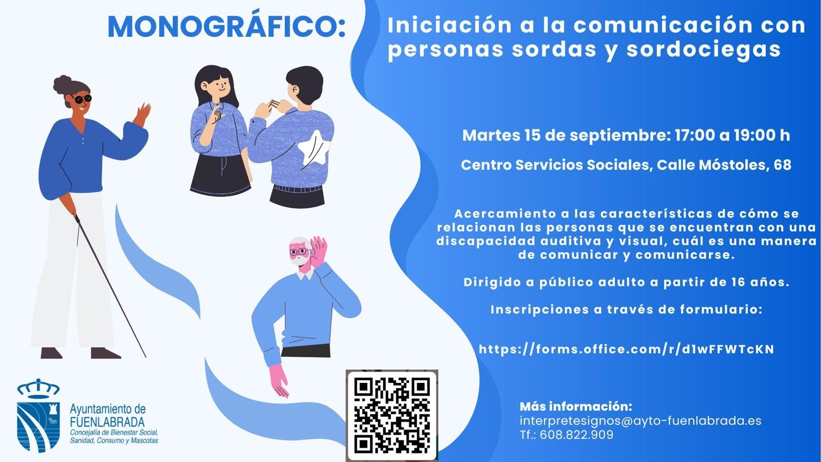 Fuenlabrada abre la inscripción para el curso de lengua de signos Fuenlabrada abre la inscripción para el curso de lengua de signos