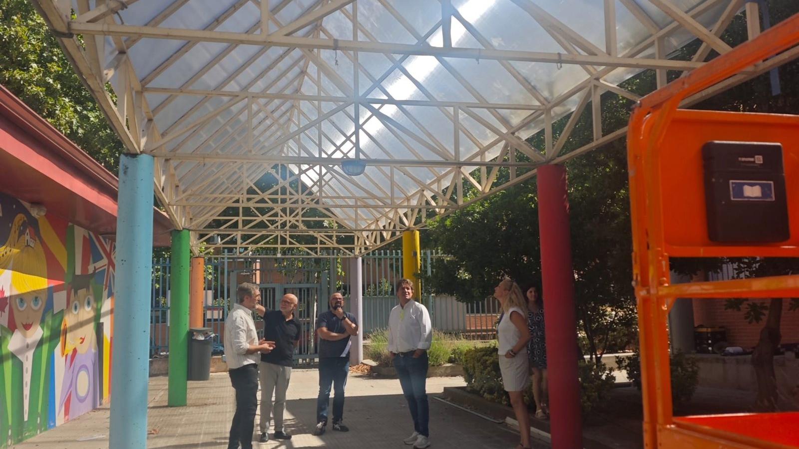 Fuenlabrada reforma una decena de colegios antes de septiembre