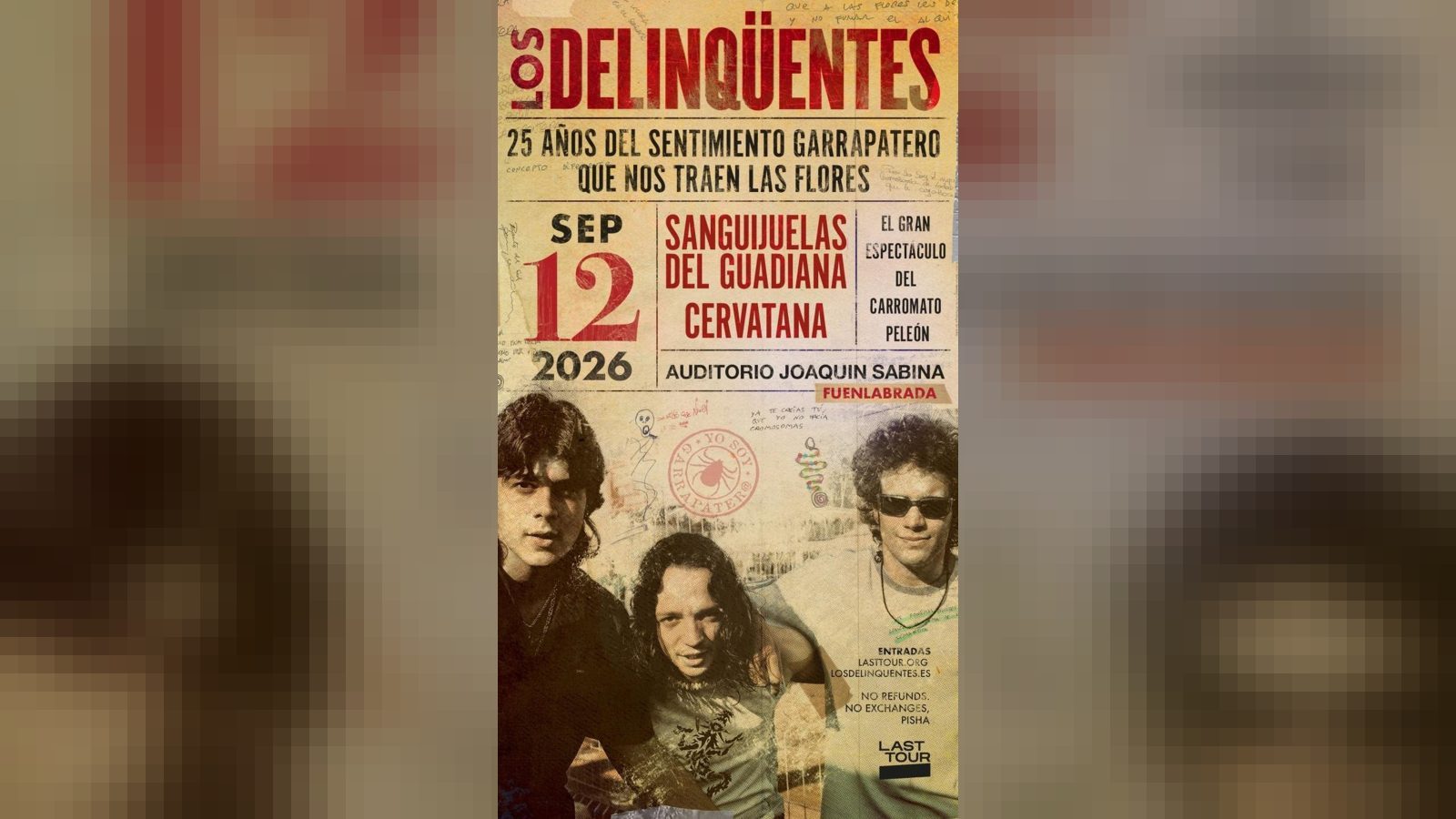 Los Delinqüentes encabeza el cartel musical de las Fiestas de Fuenlabrada