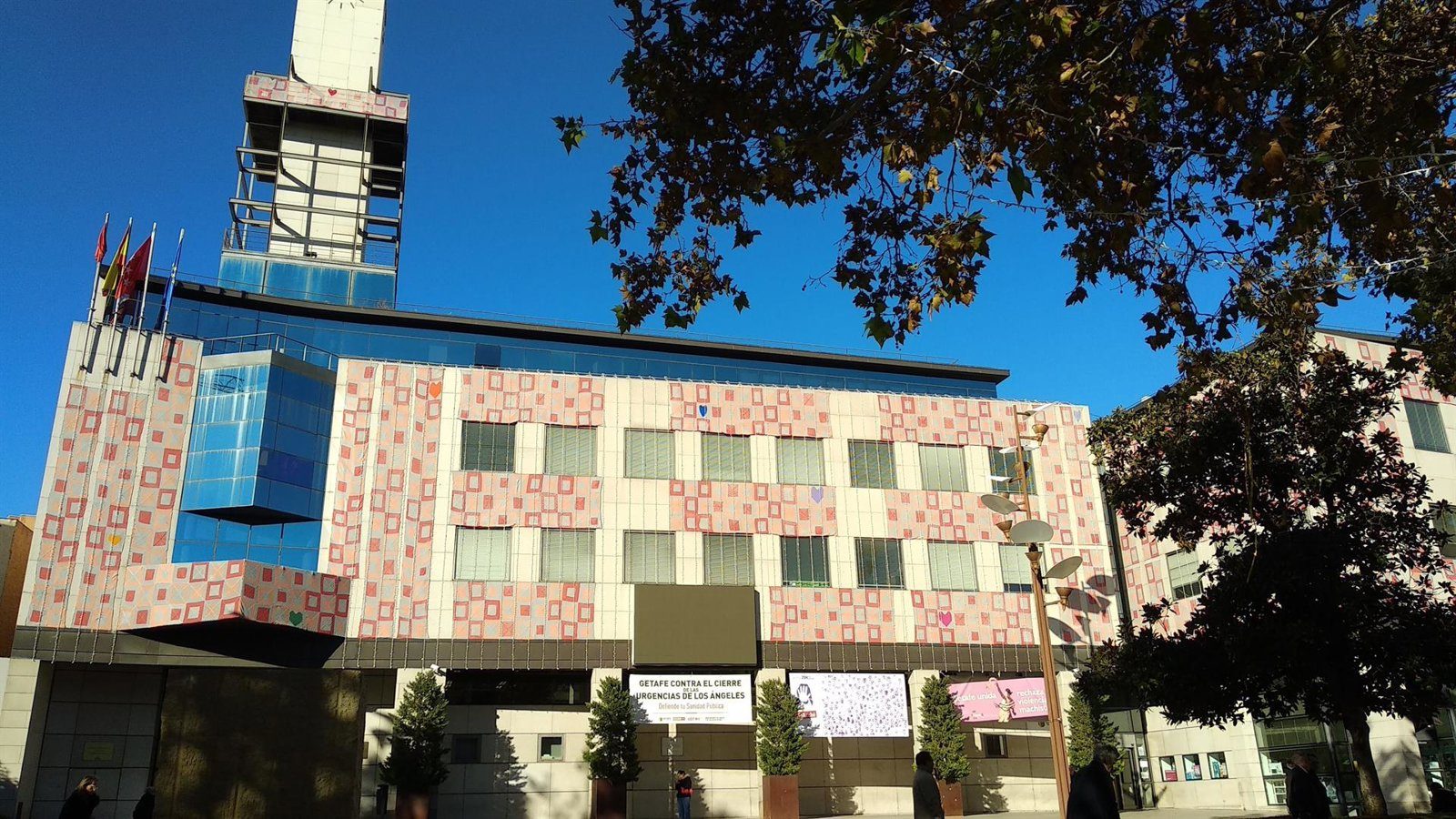 El Ayuntamiento de Getafe inicia el asfaltado de la plaza Isidro Parejo Risco y la calle Leganés El Ayuntamiento de Getafe inicia el asfaltado de la plaza Isidro Parejo Risco y la calle Leganés