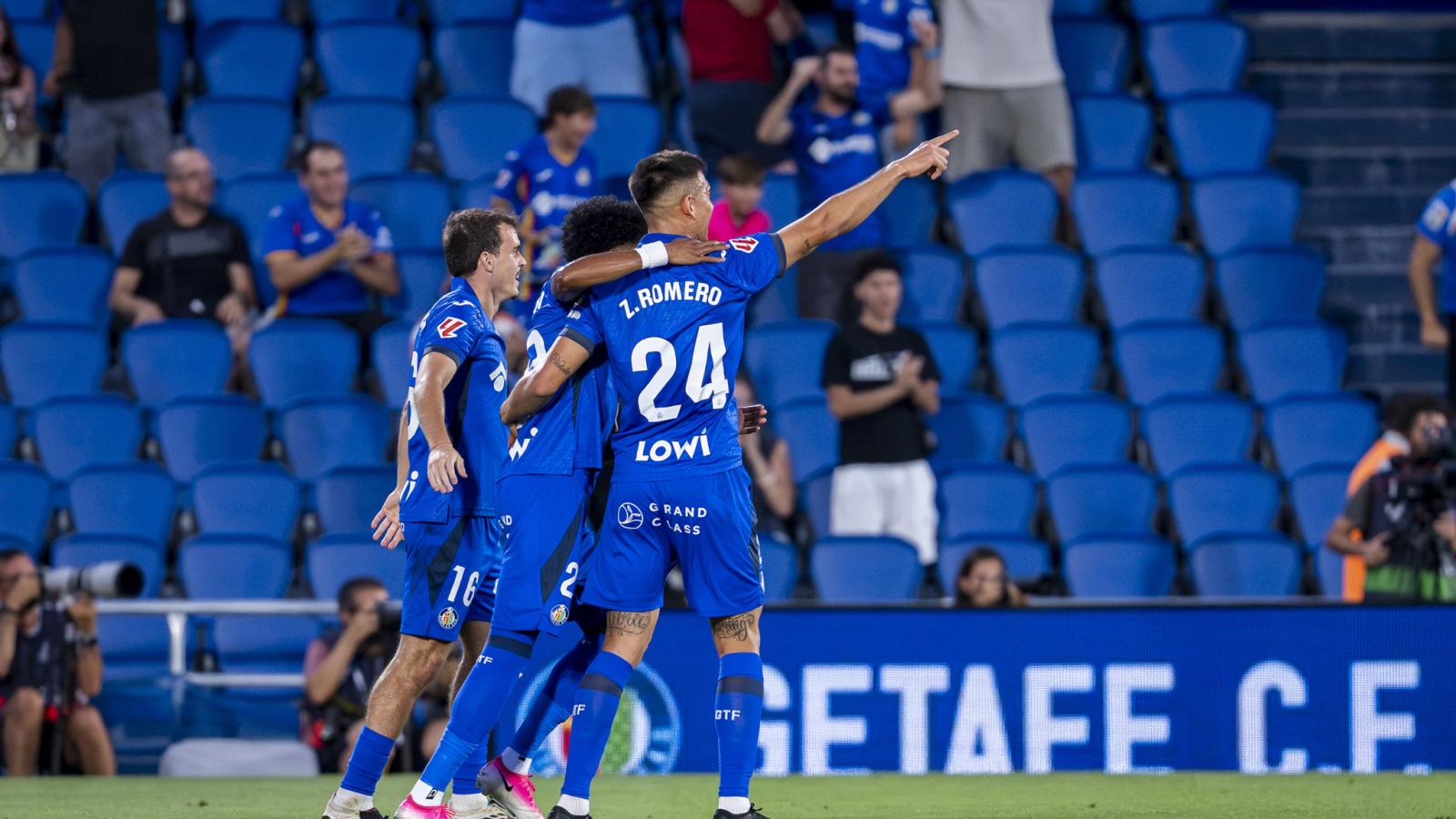 El Getafe remonta al Partizán y pone un pie en la Conference El Getafe remonta al Partizán y pone un pie en la Conference