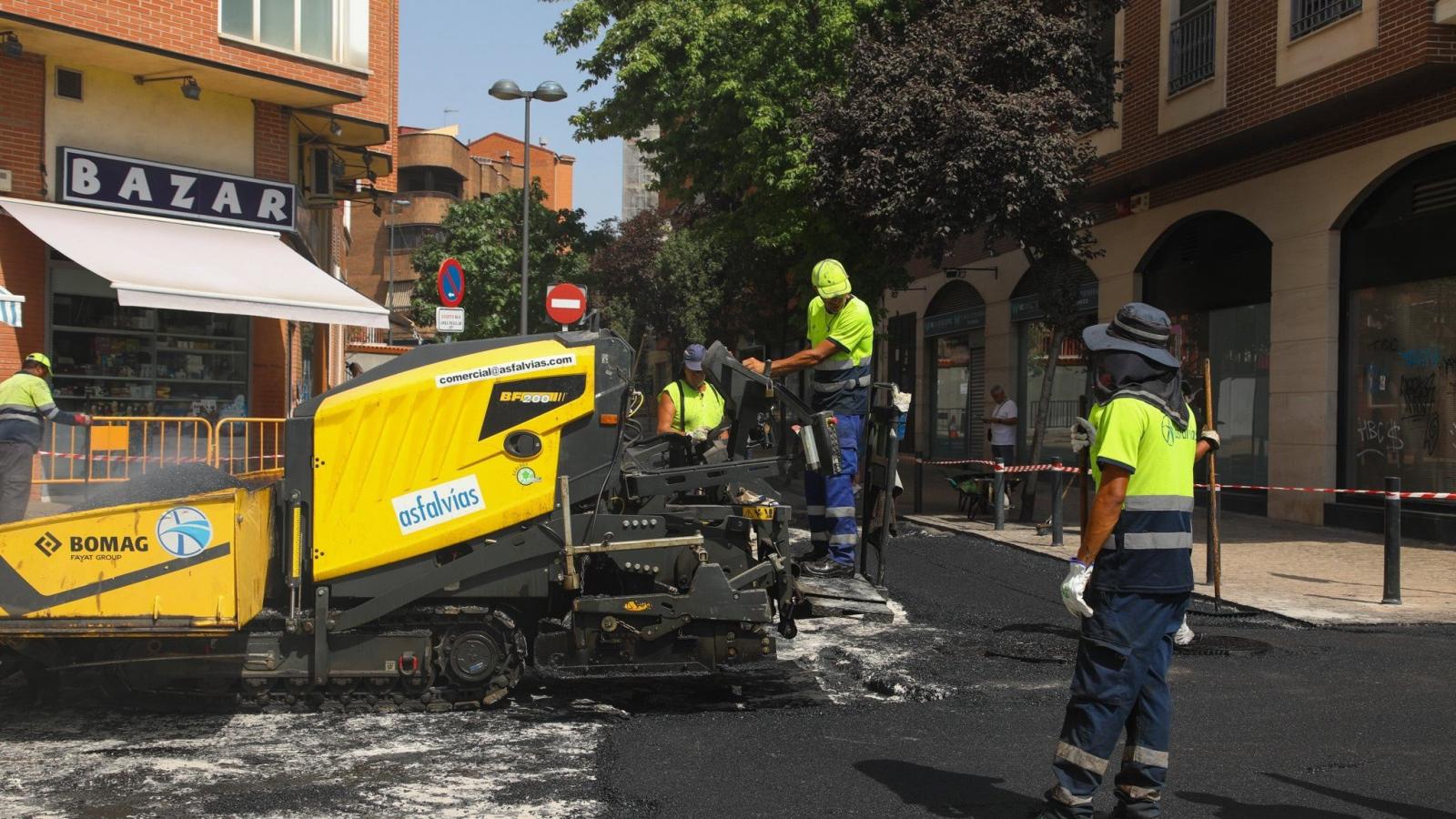 Las obras en Getafe alteran 17 líneas de autobús Las obras en Getafe alteran 17 líneas de autobús